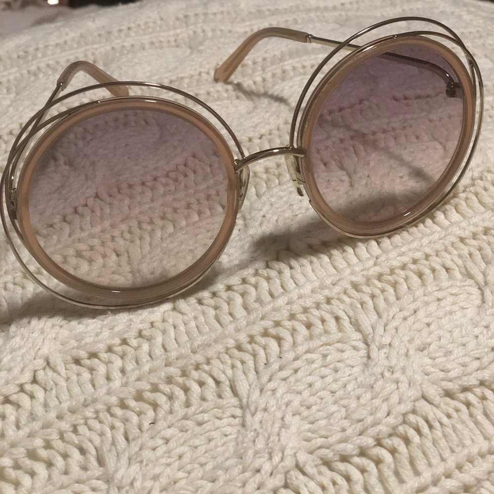 Chloe round shades
